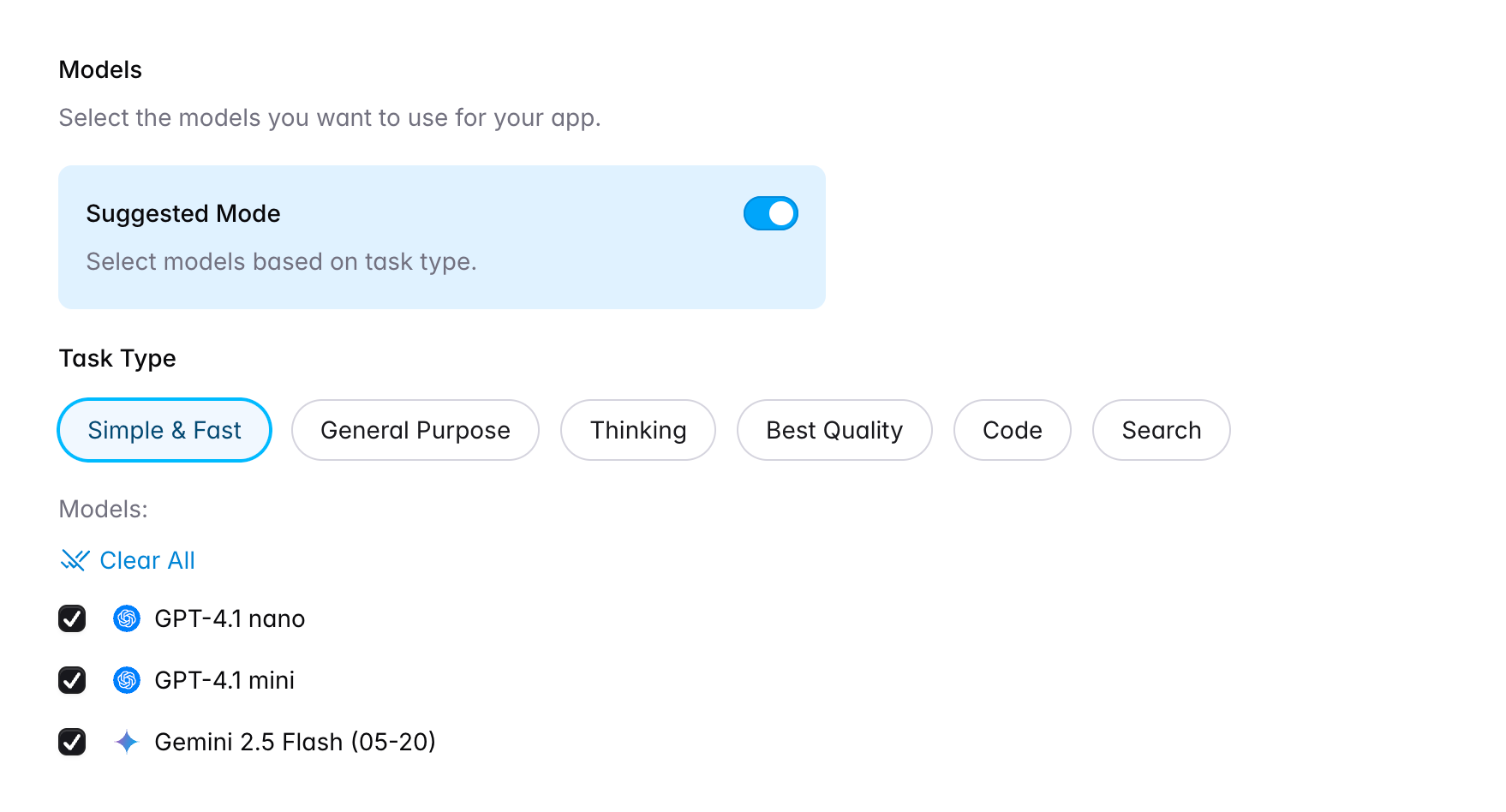 app create form models 1